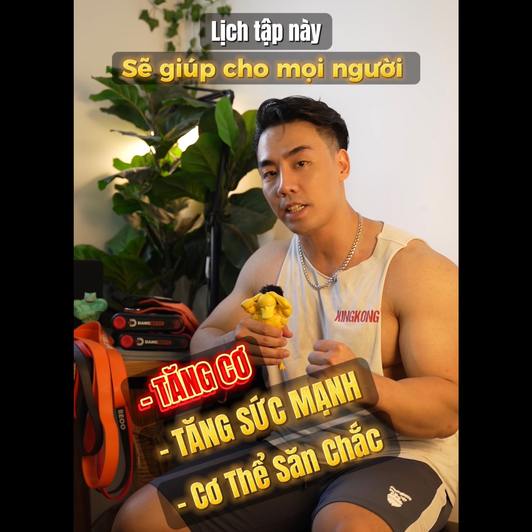 Lịch tập 12 Tuần : Tăng cơ - Tăng sức mạ...